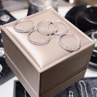 Nhẫn Bạc Nữ Wacy Vòng Đá
