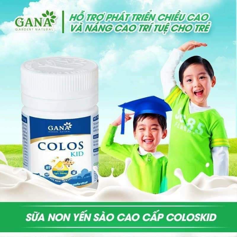 Viên sữa non colokis gana