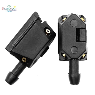 Set 2 đầu phun nước rửa kính chắn gió xe hơi