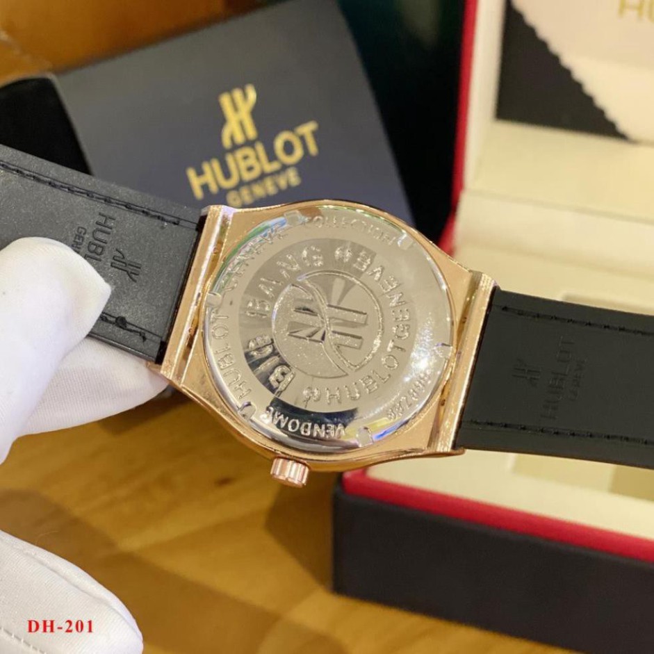 [Mã FAGREEN1505 giảm tới 30K đơn 99K] Đồng hồ nam HuBlot-42mm máy pin kim thể thao, chống nước bảo hành 12 tháng