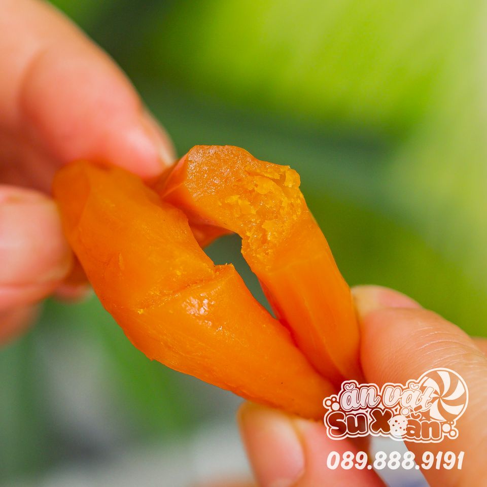 Khoai mật sấy dẻo Ăn Vặt Su Xoắn