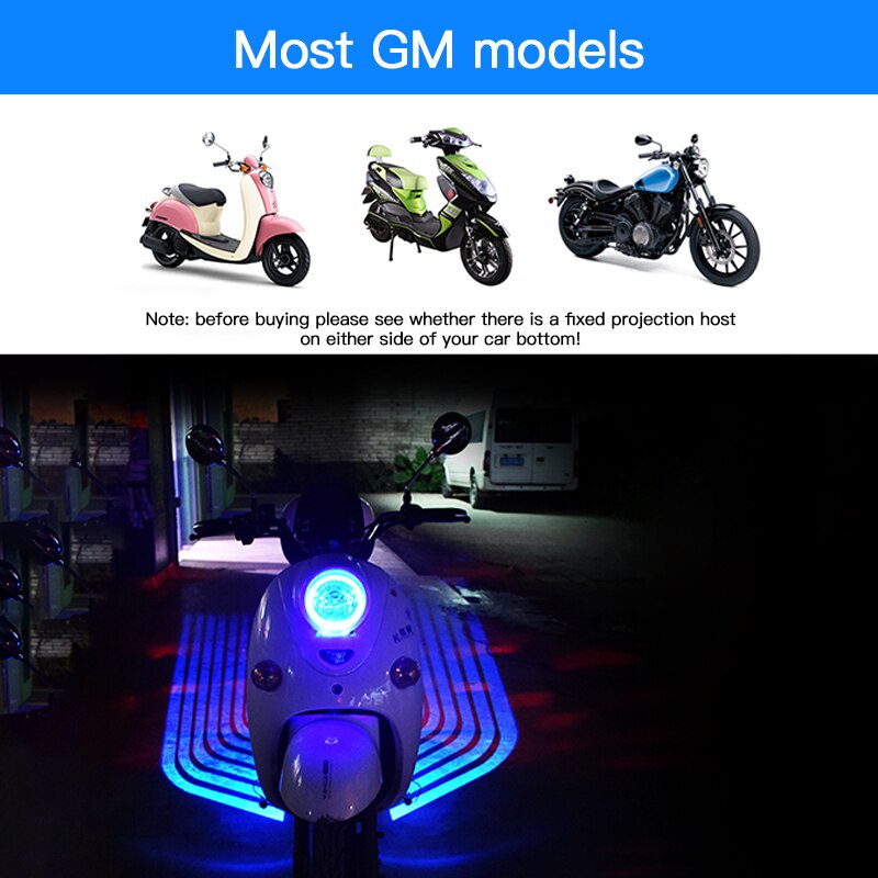 Đèn Led Laser Hình Thiên Thần Gắn Cửa/Cửa Xe/Xe Đạp/Xe Hơi