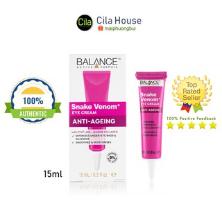 [CHÍNH HÃNG] Kem mắt nọc rắn Balance Snake Venom Eye Cream 15ml - Cila House