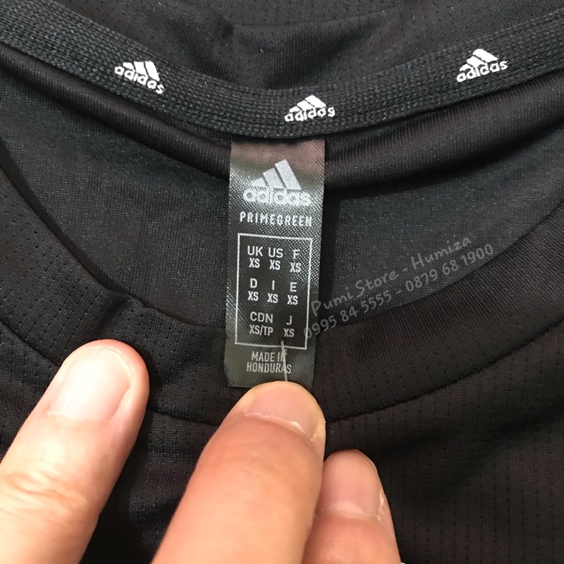 Áo ngắn tay nam Adidas men's Aeroready 3-stripes tee, Màu Đen