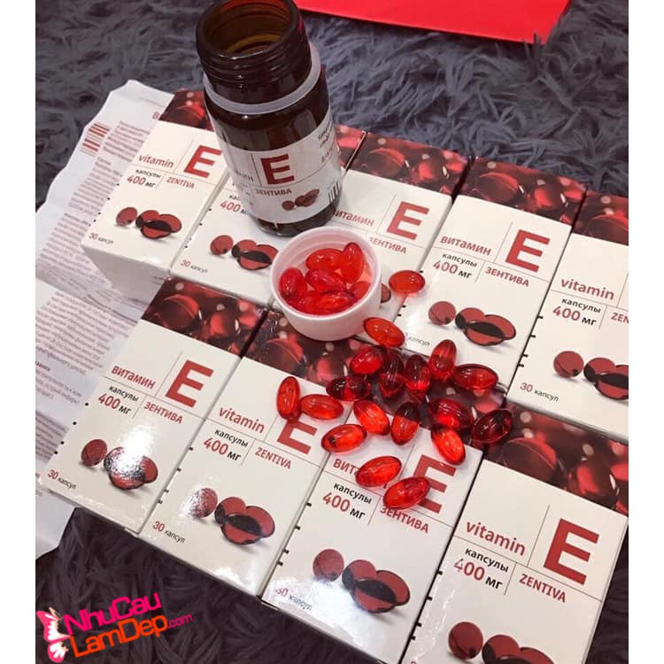 [AUTH] Vitamin E Đỏ Nga MIRROLLA Hàm Lượng 400mg Giúp Trống Lão Hóa, Làm Đẹp Da, Sáng Da, Giúp Da Căng Bóng | BigBuy360 - bigbuy360.vn
