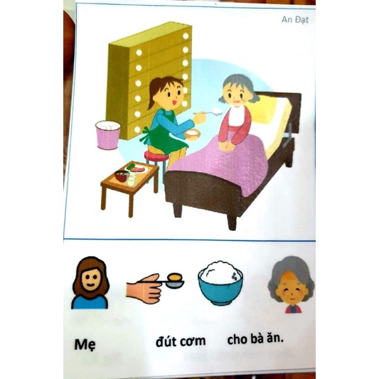 Bộ thẻ tập nói câu 220 thẻ