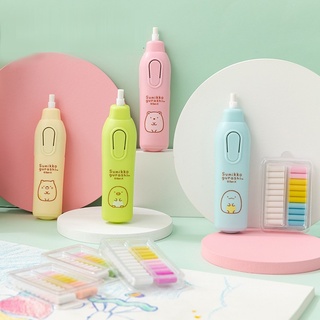 Tẩy Điện Tự Động Làm Sạch Corner Buddy Electric, Họa Tiết Hoạt Hình Dễ Thương, Tiện Lợi, Dễ Dàng Xóa Tự Động