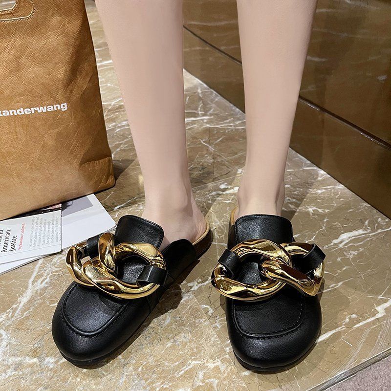 Dép Quai Ngang Đế Dày Thiết Kế Dễ Thương Thời Trang Cho Nữ