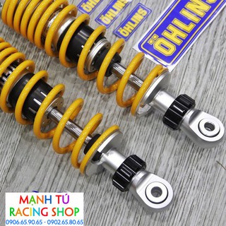Phuộc ohlins gắn wave,sirius tăng chỉnh thật