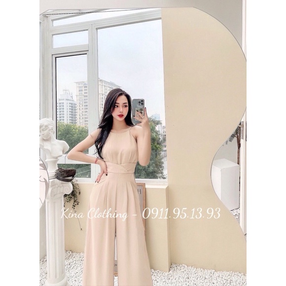 BỘ JUMP SIÊU XINH - JUMSUIT CỔ YẾM SANG CHẢNH B11