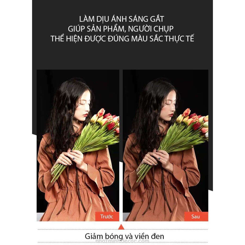 Vải filter tản sáng softbox cao cấp