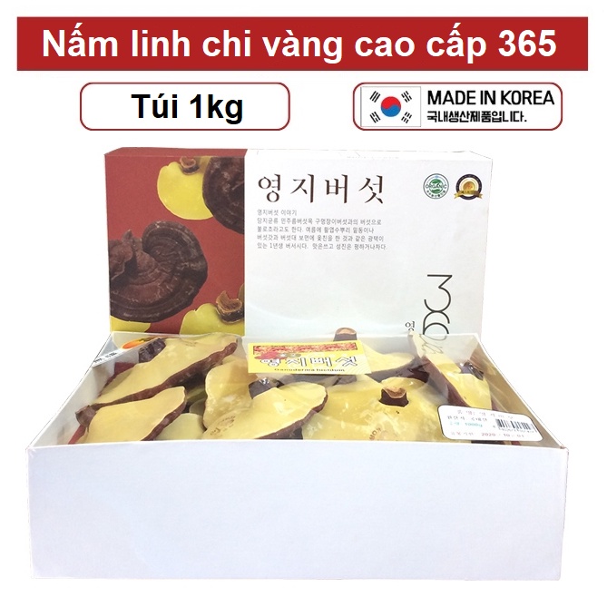 Nấm Linh Chi Hàn Quốc HỘP QUÀ BIẾU - Chính Hãng