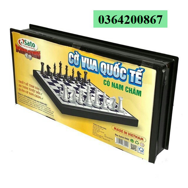 BÀN CỜ VUA QUỐC TẾ mẫu 1, kích thước tiêu chuẩn 310 x310 mm