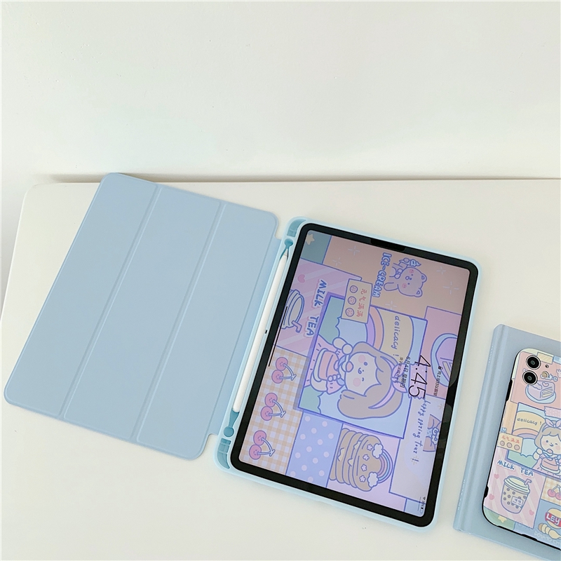 Bao Da Có Thể Gấp Đứng Và Ngăn Đựng Thẻ Họa Tiết Thời Trang Dành Cho Ipad Pro 2011 2018 Air 3 2 1 Air 4 Ipad 2018 2018 Mini5 | BigBuy360 - bigbuy360.vn