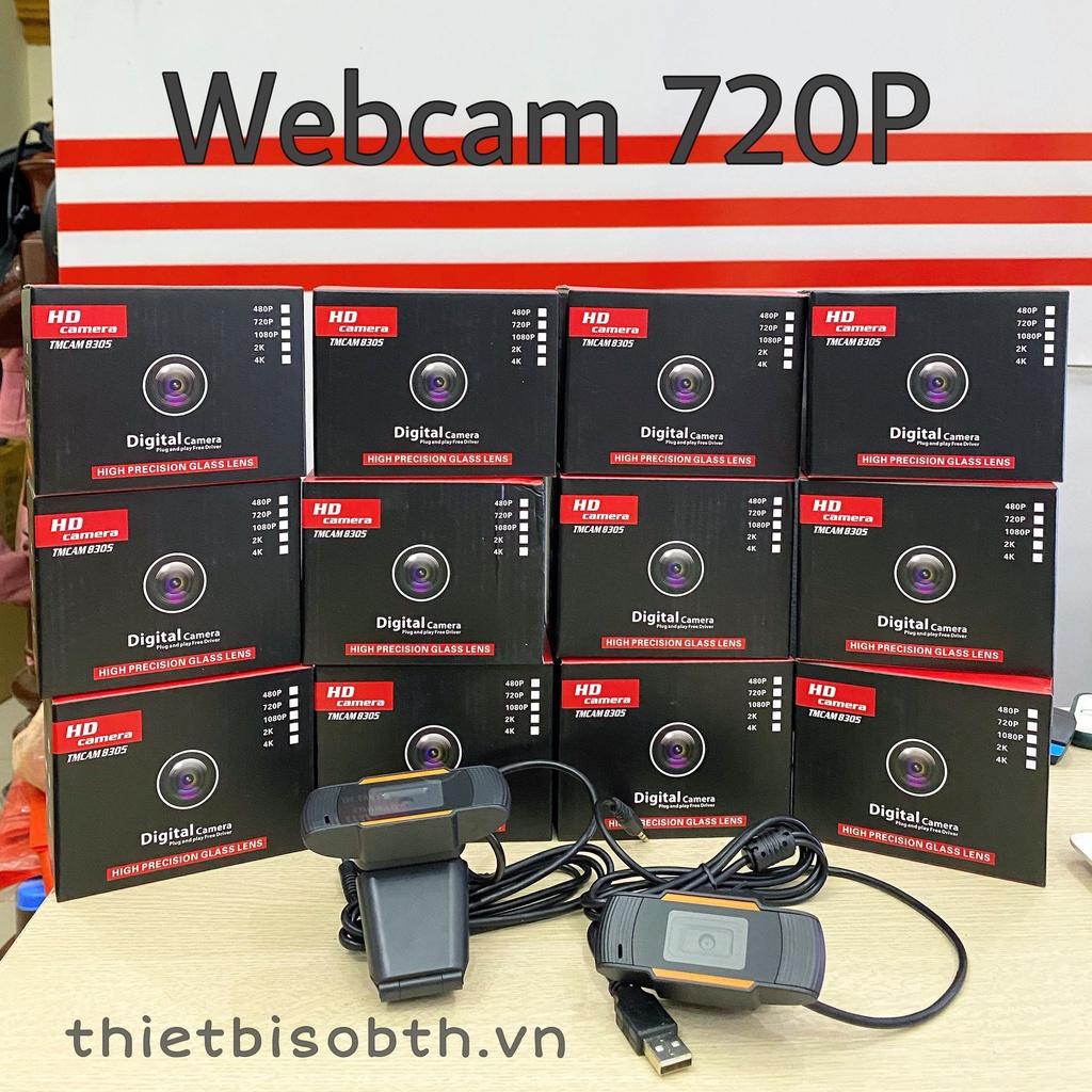 Webcam máy tính 720P  học online, trực tiếp, zoom ... Có tích hợp sẵn micro. | WebRaoVat - webraovat.net.vn