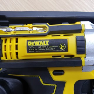 Máy khoan pin DEWALT 36V