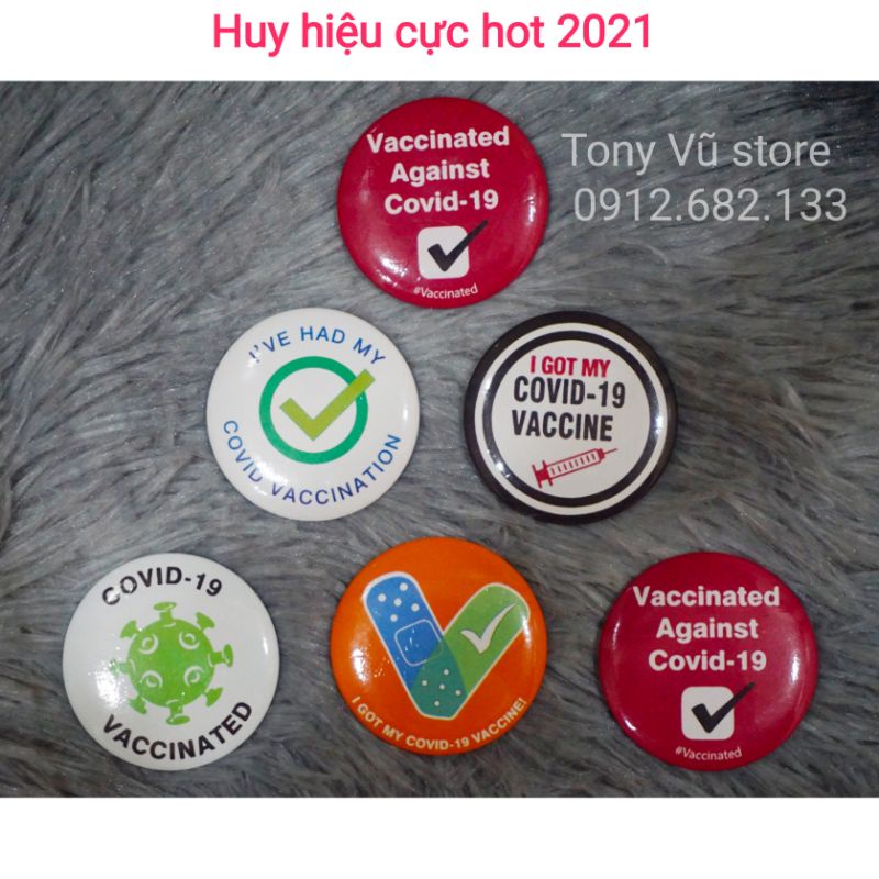 (Mới nhất 2021) Huy hiệu đeo trên ngực, đeo balo, túi xách (kèm ảnh thật)