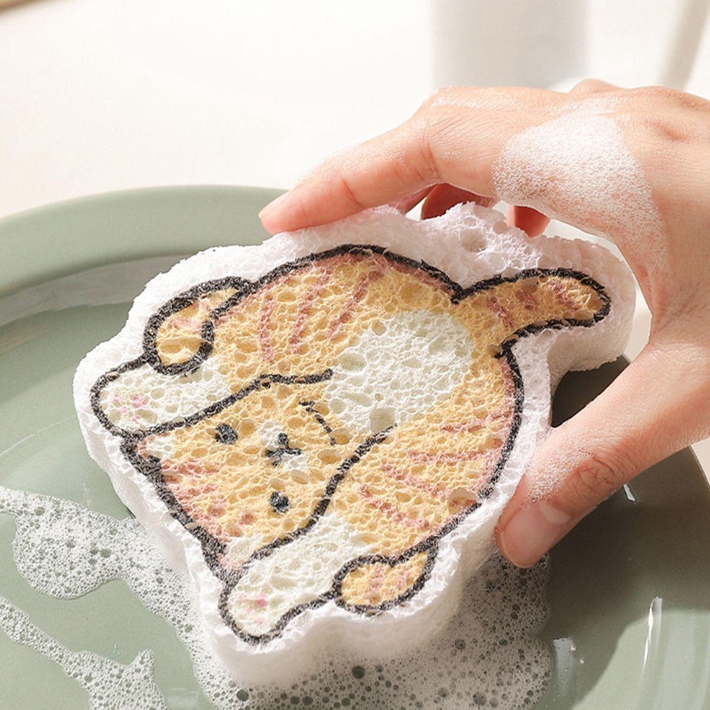 IVORY Mút Xốp Chà Rửa Chống Trầy Chống Bám Bẩn Có Thể Tái Sử Dụng Cho Nhà Tắm