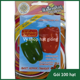 Hạt giống ớt chuông ngọt Thái Lan gói 100 hạt