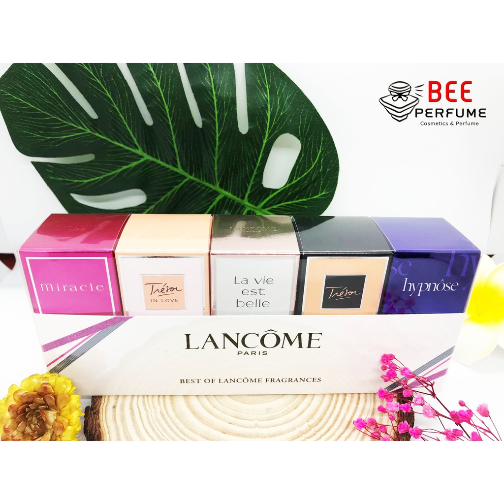 [CHÍNH HÃNG] Bộ Giftset nước hoa Lancome 5 Chai - The Best Of Lancome Fragrances | BigBuy360 - bigbuy360.vn