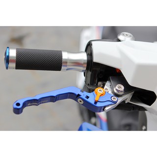 Tay phanh 6 số hàng chuẩn, đôi tay phanh chất liệu kim loại chắc chắn, độ xe máy cực đẹp - 2 chiếc