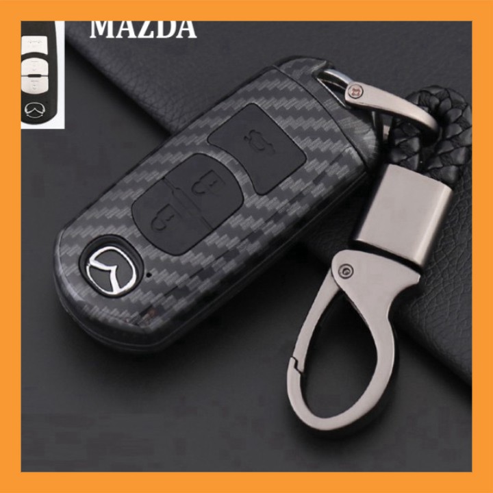 Bao chìa khóa cacbon cao cấp các dòng xe hãng Mazda: MAZDA2-MAZDA3-CX5-CX6-CX7