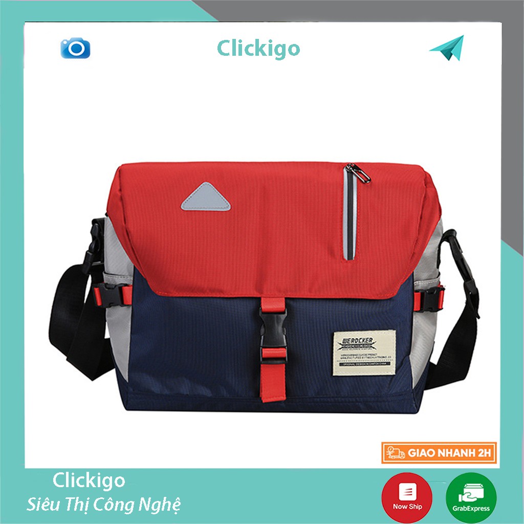 Túi Đeo Chéo Nam Size Lớn Bền Bỉ Nhiều Ngăn Thời Trang Cao Cấp WeRocker