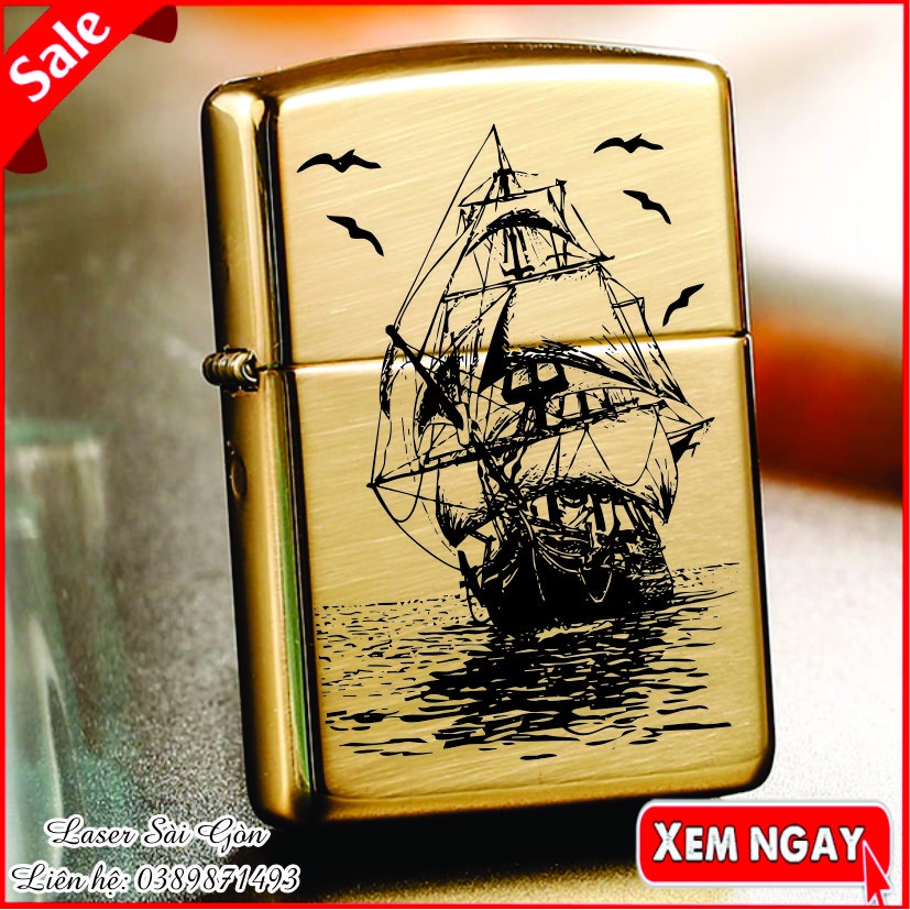 Hộp-Quẹt Bật-Lửa đồng nguyên khối mẫu logo Ferari,... - la mã | BigBuy360 - bigbuy360.vn