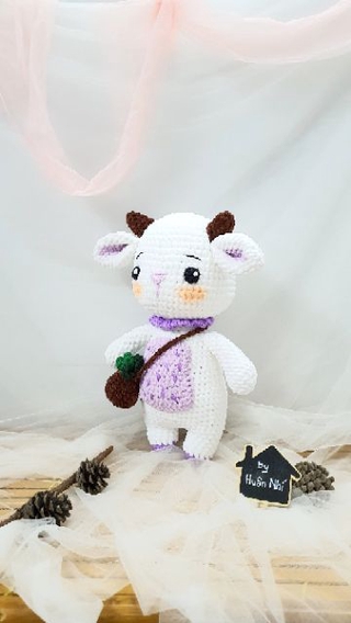 Thú len handmade - bé dê