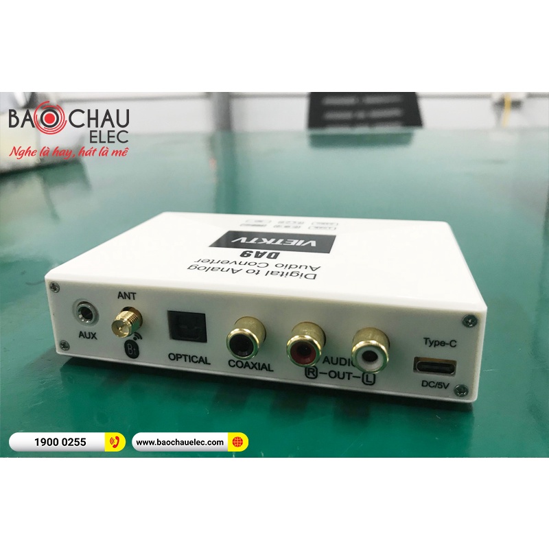 Bộ Chuyển Đổi Quang Việt KTV DA9 | Chơi Nhạc Từ USB, Bluetooth Kèm Điều Khiển Từ Xa - Giá Rẻ