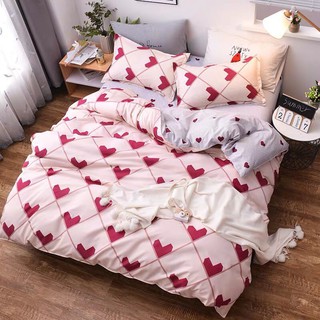 Trọn bộ drap cotton poly nhập (chân nệm dưới 20cm). ga cotton poly nhập 1m2 1m4 1m6 1m8