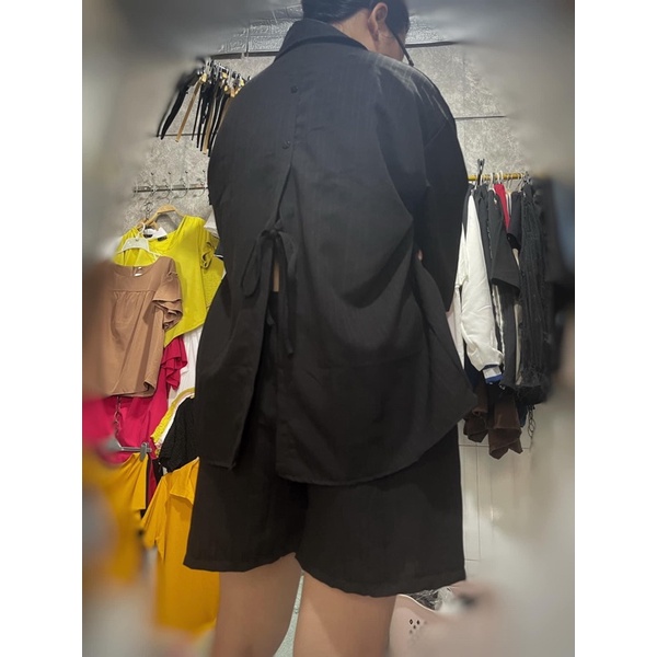 SÉT SƠMI HỞ LƯNG BIGSIZE