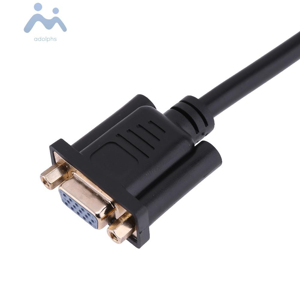 Cáp Chuyển Đổi Tín Hiệu Hdmi-Compatible Male Sang Vga D-Sub 15 Female Cho Hdtv