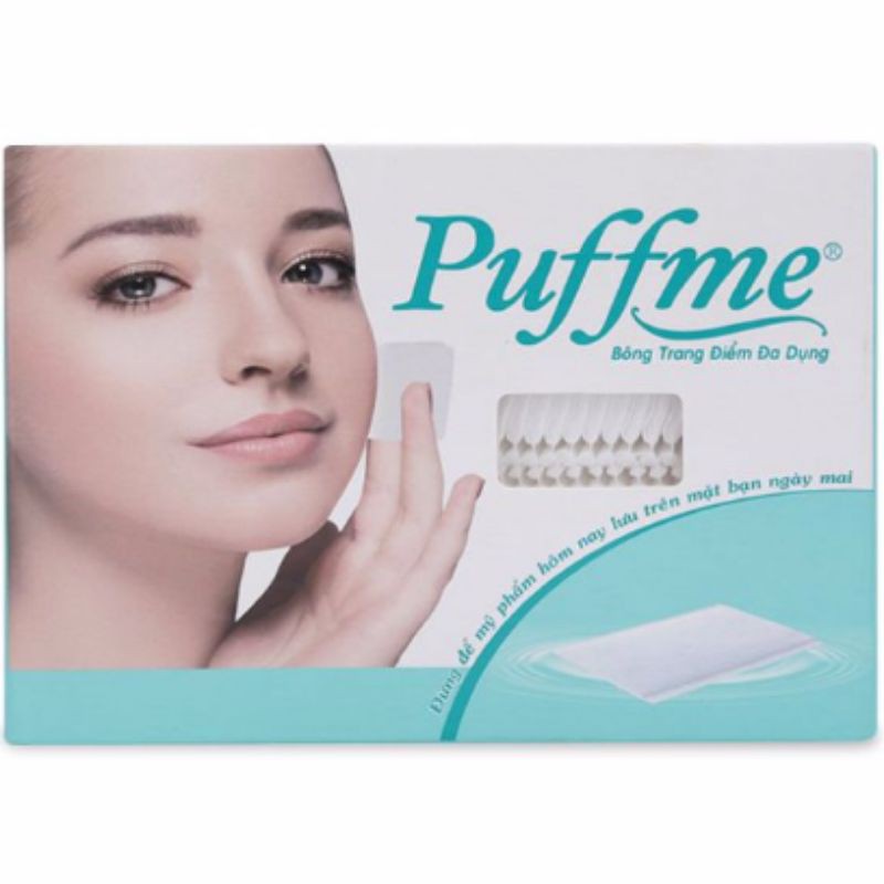 Bông Tẩy Trang Puffme 80 Miếng.