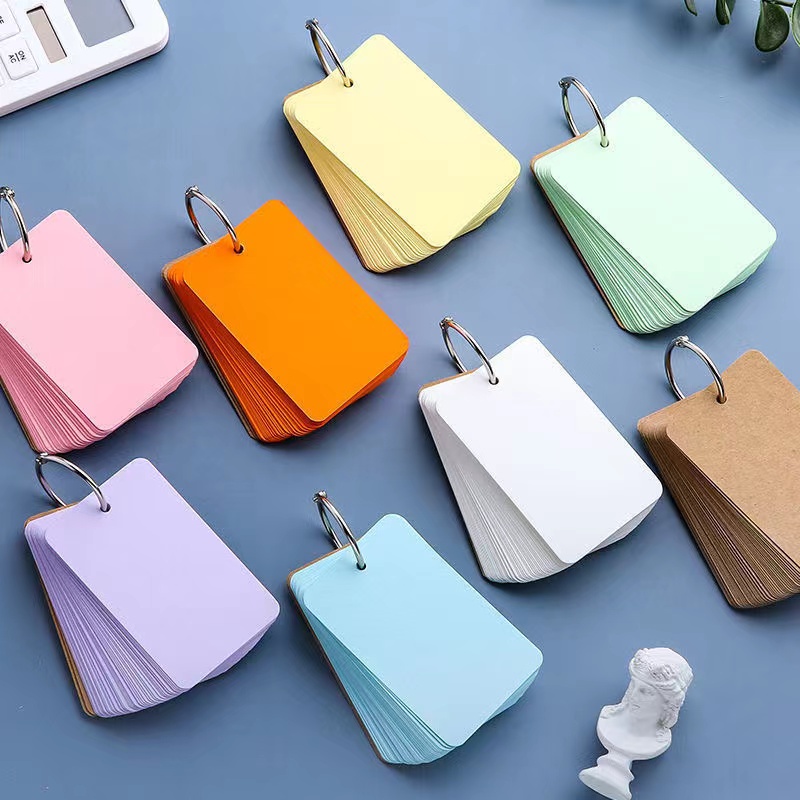 Set 50 Thẻ Giấy Kraft Rỗng Dùng Để Đựng Thẻ Nhớ Thiết Kế Nhỏ Gọn Phong Cách Vintage
