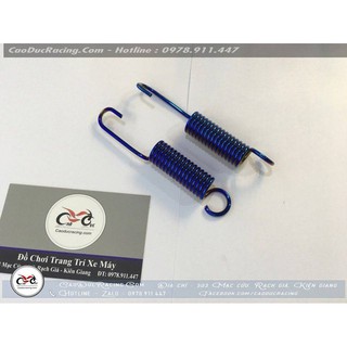 SIÊU RẺ - lò xo chân chống nghiêng titan - xanh titan