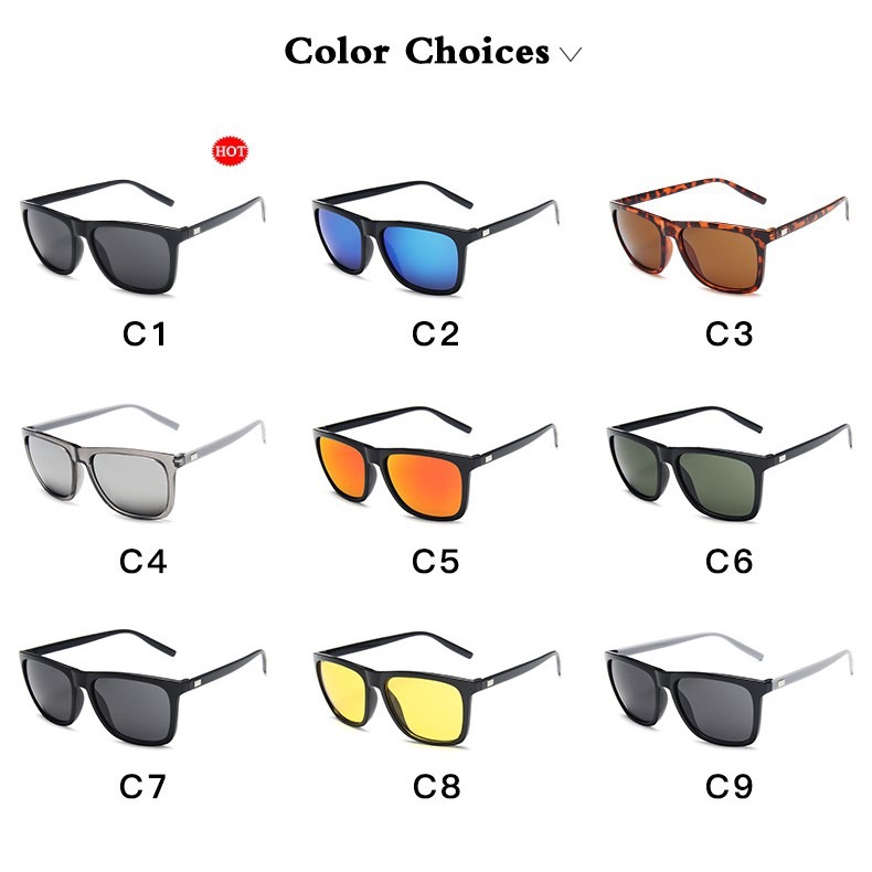 Kính mát chống tia UV400 bảo vệ mắt cho nam