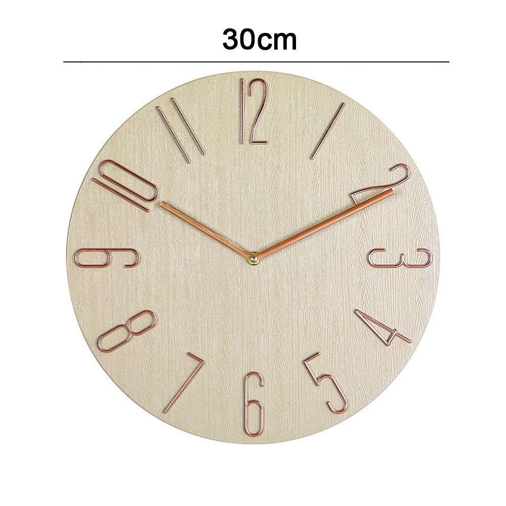 CONOPERY Đồng Hồ Treo Tường Phong Cách Bắc Âu Tối Giản Dùng Để Trang Trí Nhà