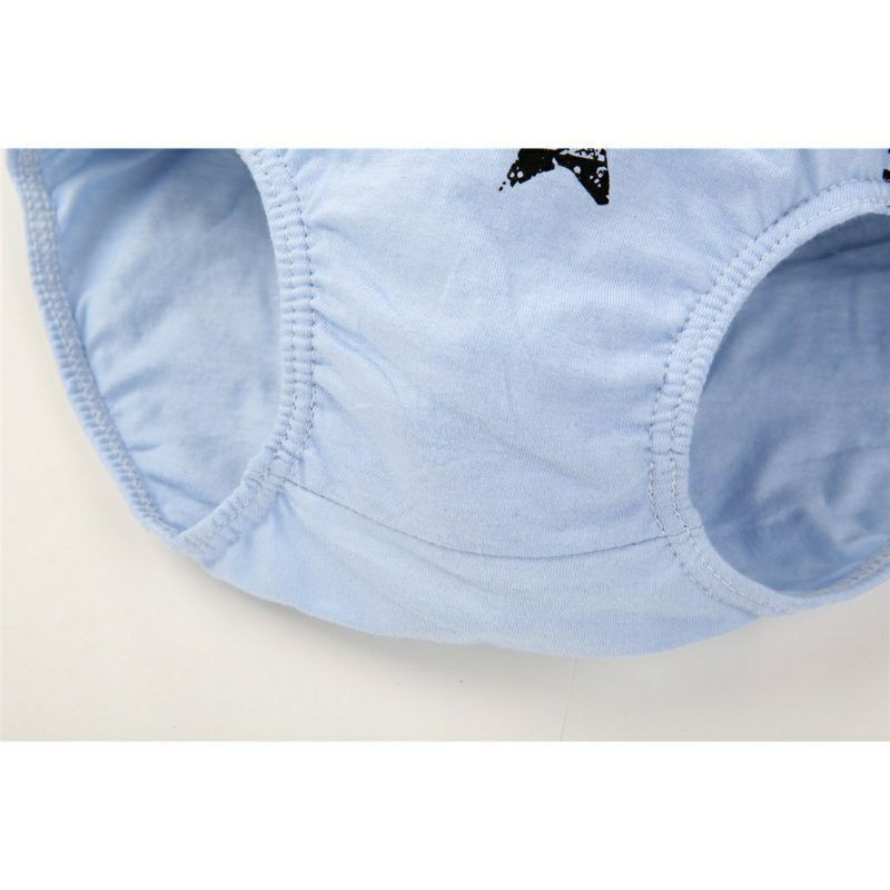 DOMINI - Có hình thật - Combo 5 quần lót cotton hàn quốc cho bé trai mẫu máy bay