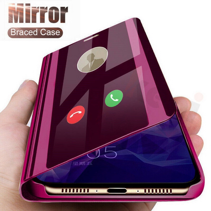 Ốp Điện Thoại Mặt Gương Thông Minh Sang Trọng Cho iPhone 14 13 12 11 Pro MAX X XR XS MAX 8 7 Plus