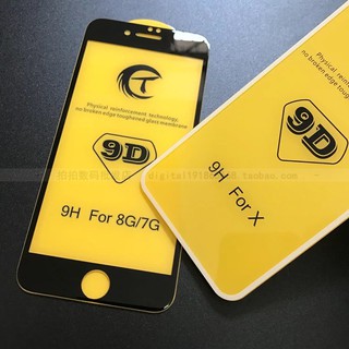 Cường lực full màn hình 9D cho iphone