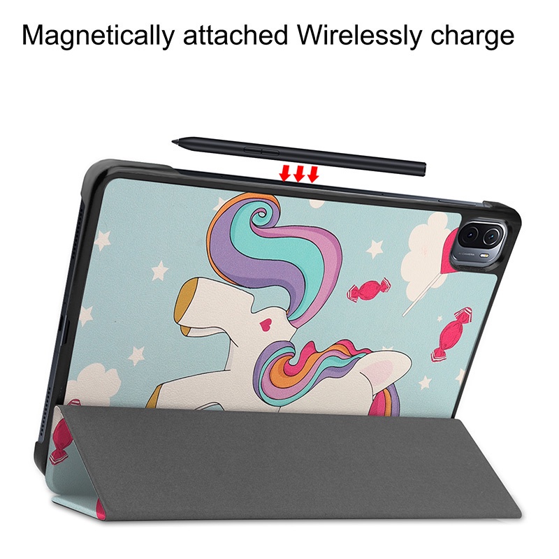 Bao da máy tính bảng nắp lật kèm giá đỡ có thể điều chỉnh cho Xiaomi Pad 5 Xiaomi Pad 5 Pro 5g 11inch