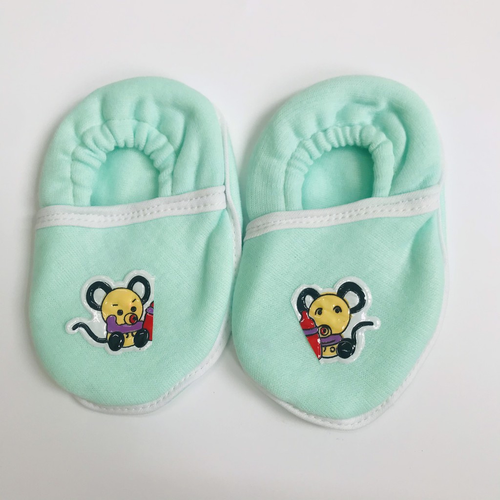 Giày vải mềm tập đi baby cotton cao cấp Yến Trân cho bé sơ sinh