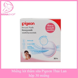 Miếng lót thấm sữa Pigeon Thái loại 30 miếng.