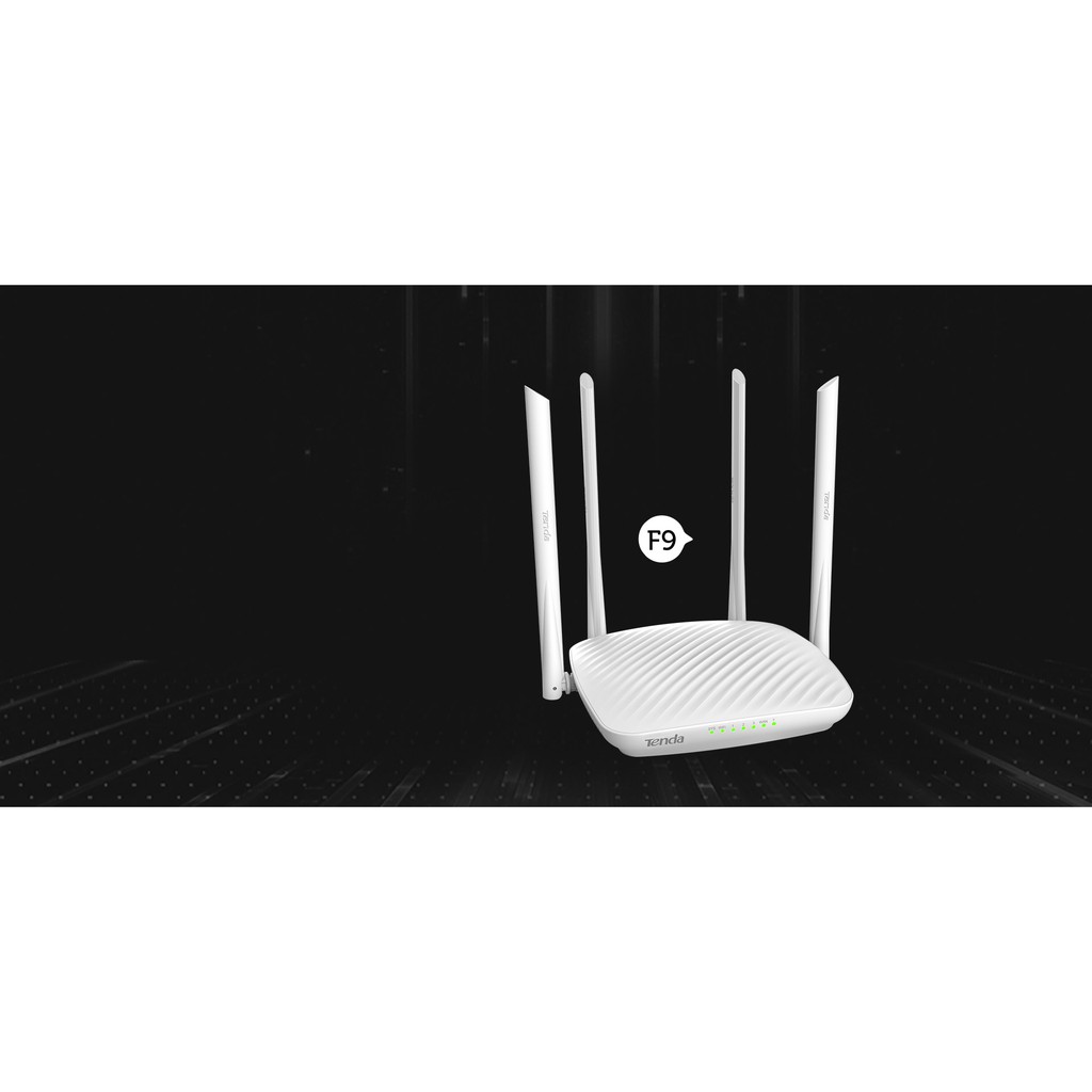 Wifi Tenda công suất cao F9 chuẩn N 600Mps - Hàng chính hãng bảo hành 36 tháng