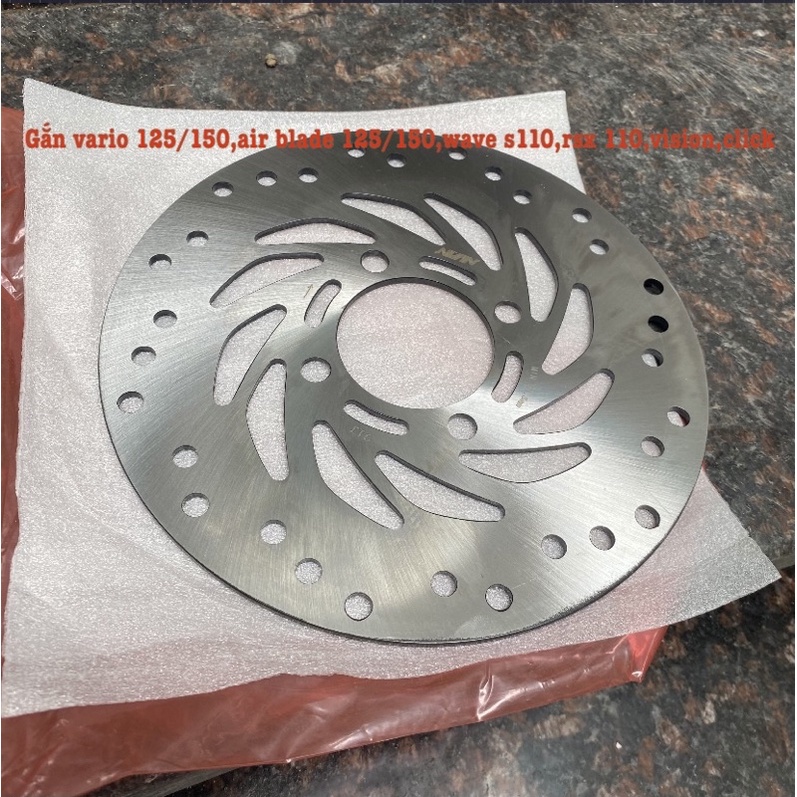 Đĩa phay thái Sirius Vario Wave rs Ex 135 Vision click,dĩa phanh thắng wave sirius ex 135 vario