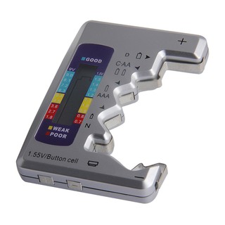 Universal Digital LCD Battery Tester Checker C D N AA AAA 9V 1.5V Button Cell
