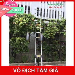 [Sale Giảm Giá] Thang Nhôm Rút Đơn 3.8M