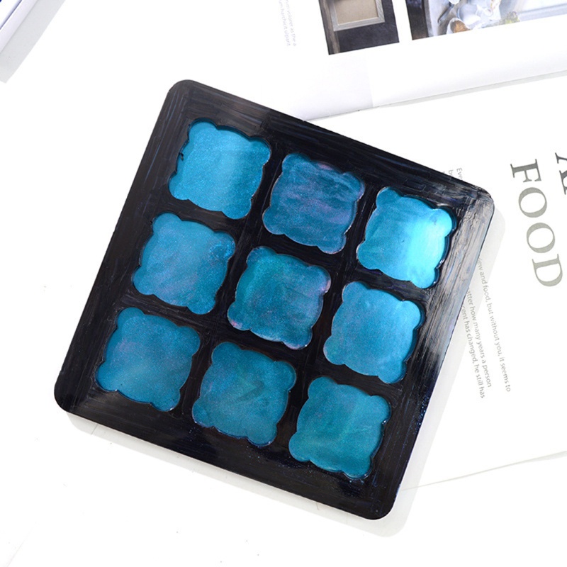 Khuôn Silicone Làm Trò Chơi Tic Tac Cỡ Nhỏ DIY