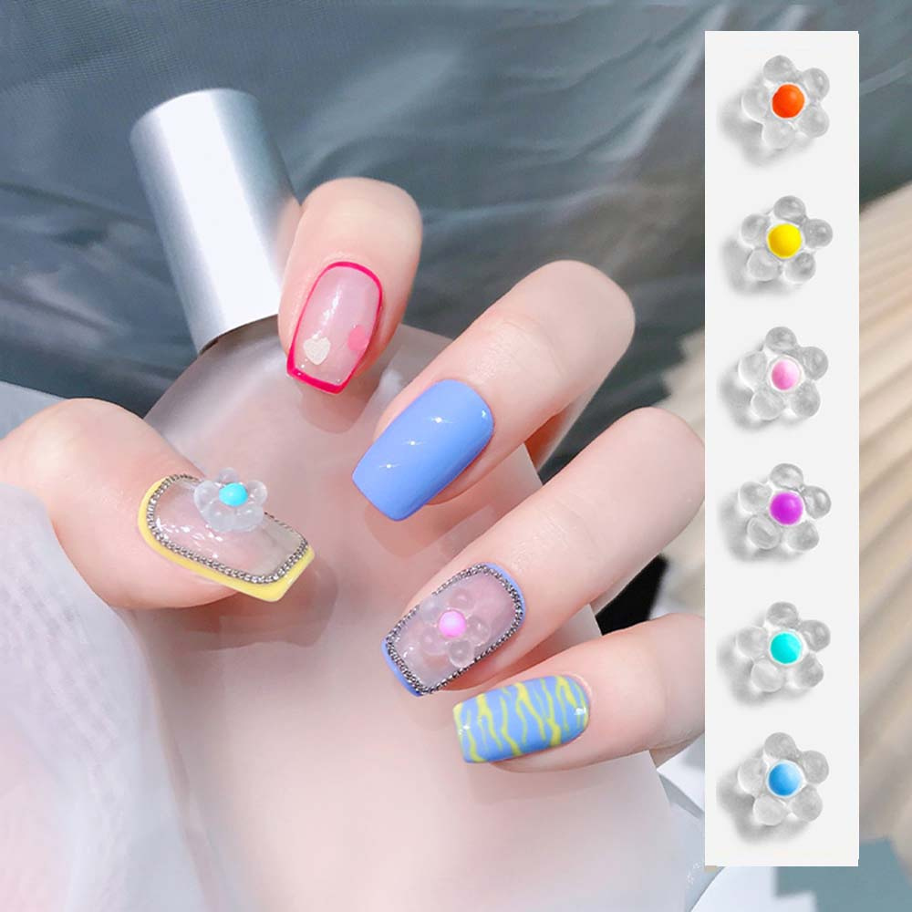 Bộ Phụ Kiện Trang Trí Móng Tay 3D Nghệ Thuật Nổi Bật